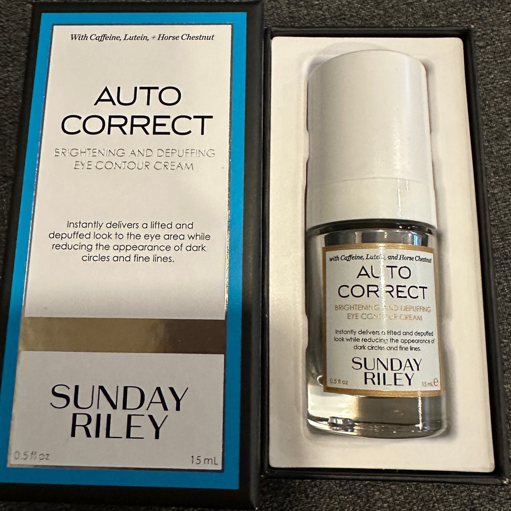 Sunday Riley Auto Correct eye cream